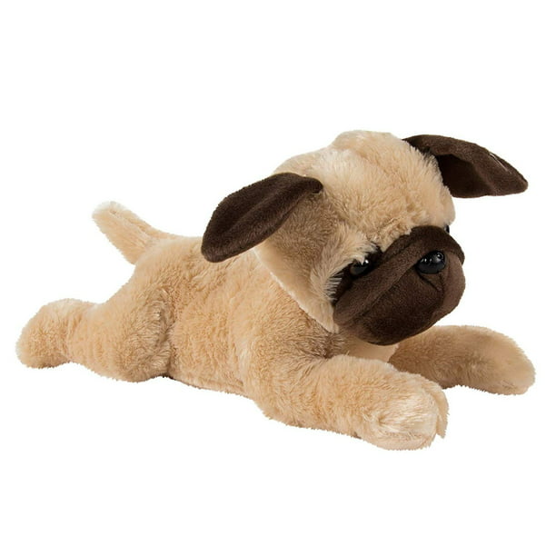 Little Pug dog soft pug toy cute light brown puppy